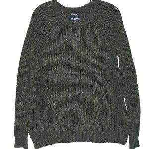 American Eagle Outfitters Ahh-Mazingly Soft Crew Neck Sweater Forest Gre…